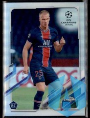 2020 Topps Chrome Mitchel Bakker #51 UEFA Champions League
